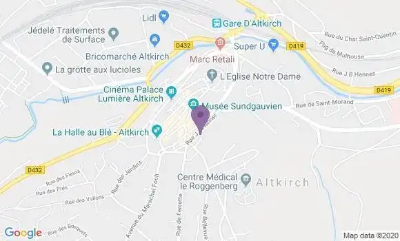 Localisation Banque Postale Agence d