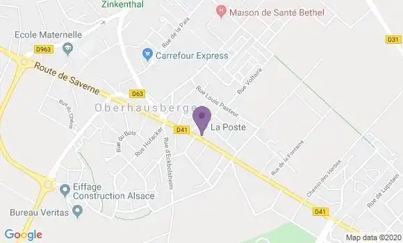Localisation Banque Postale Agence d
