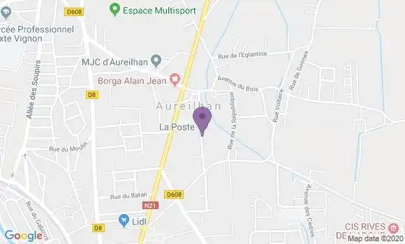 Localisation Banque Postale Agence d