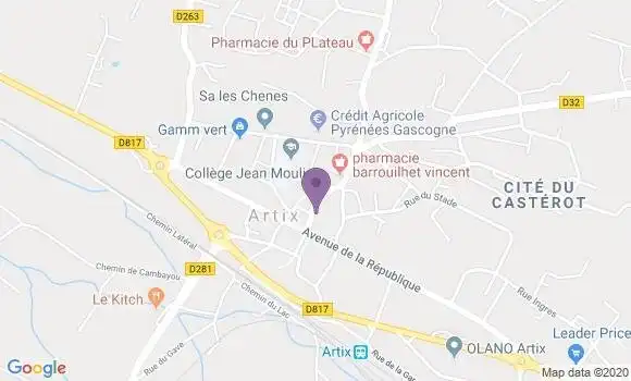 Localisation Banque Postale Agence d