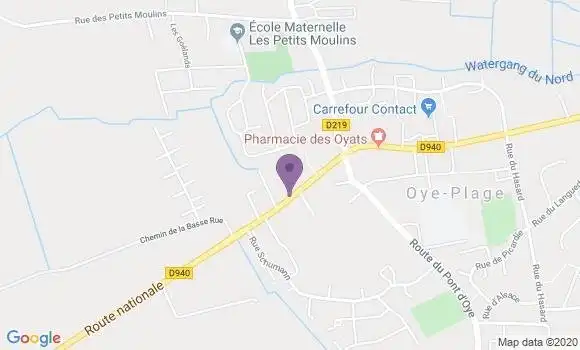 Localisation Banque Postale Agence de La Goutelle