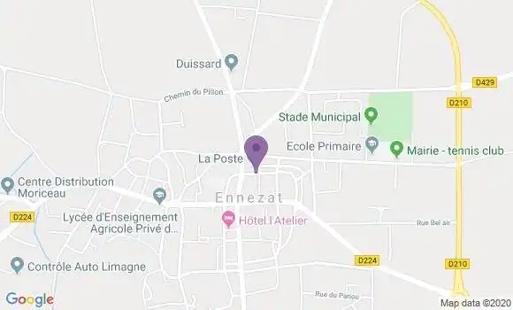 Localisation Banque Postale Agence d