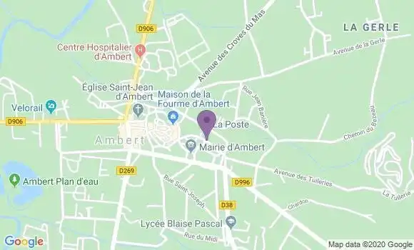 Localisation Banque Postale Agence d