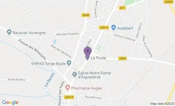 Localisation Banque Postale Agence d