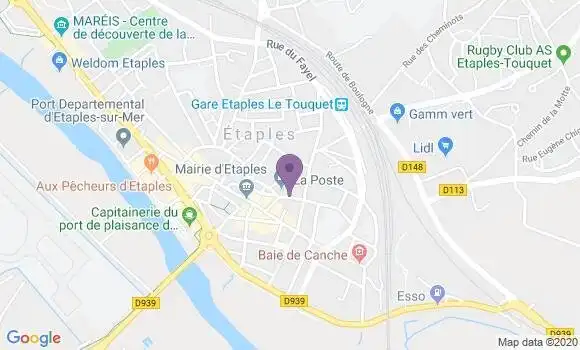 Localisation Banque Postale Agence d
