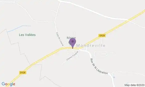 Localisation Banque Postale Agence de L