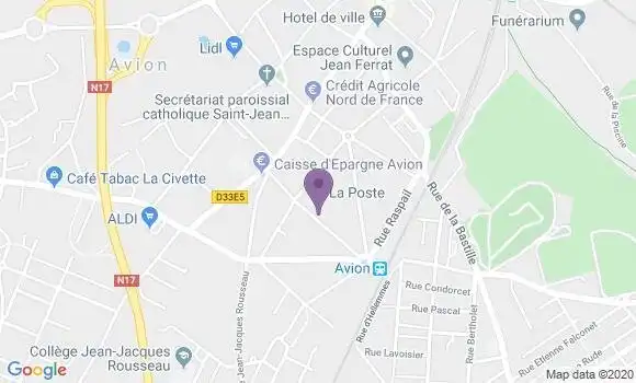 Localisation Banque Postale Agence d