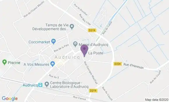 Localisation Banque Postale Agence d