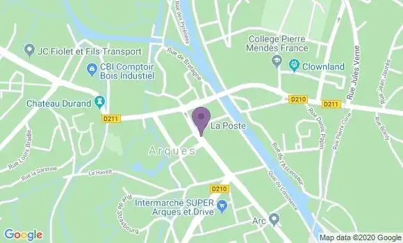 Localisation Banque Postale Agence d