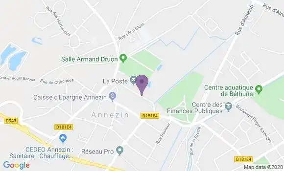 Localisation Banque Postale Agence d