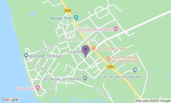 Localisation Banque Postale Agence d