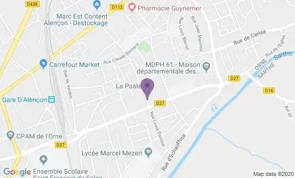 Localisation Banque Postale Agence d