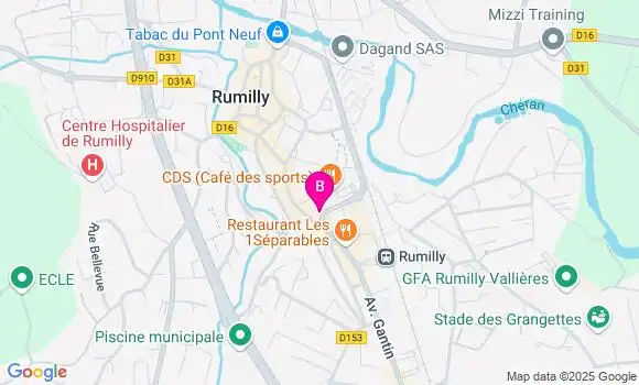 Localisation LCL Agence de Rumilly