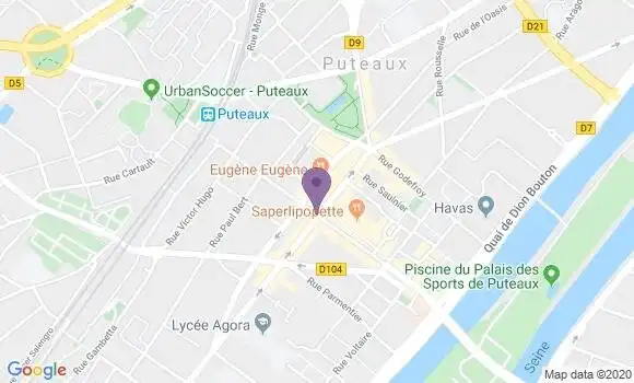Localisation LCL Agence de Puteaux Richard Wallace