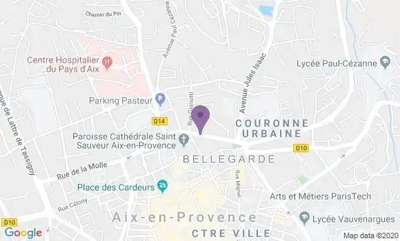 Localisation LCL Agence d