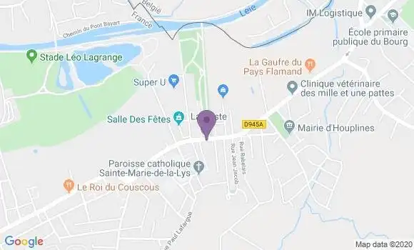 Localisation Banque Postale Agence d