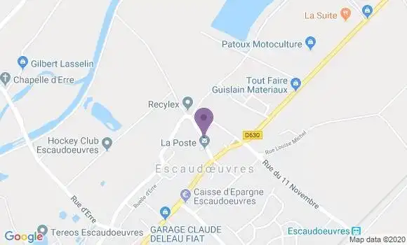 Localisation Banque Postale Agence d