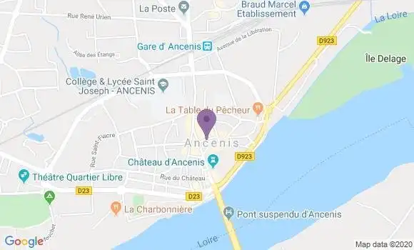 Localisation LCL Agence d
