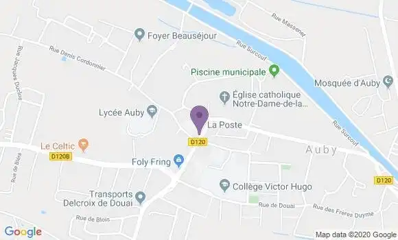 Localisation Banque Postale Agence d