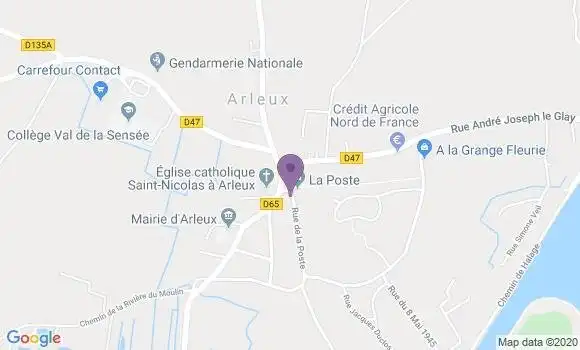 Localisation Banque Postale Agence d