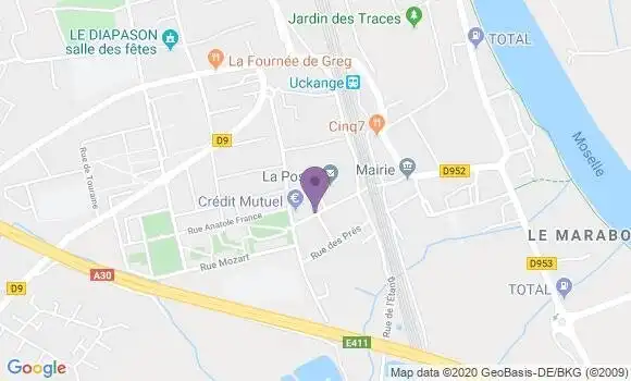 Localisation Banque Postale Agence d