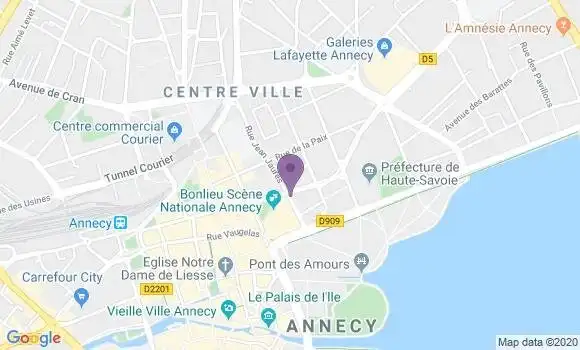 Localisation LCL Agence d