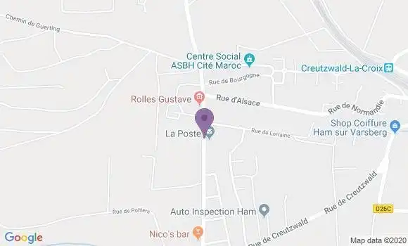 Localisation Banque Postale Agence d
