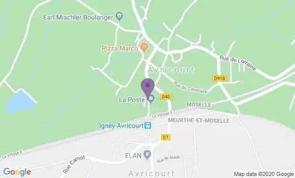 Localisation Banque Postale Agence d