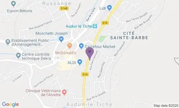 Localisation Banque Postale Agence d