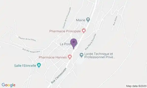 Localisation Banque Postale Agence d