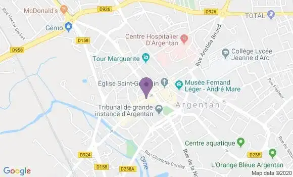 Localisation LCL Agence d