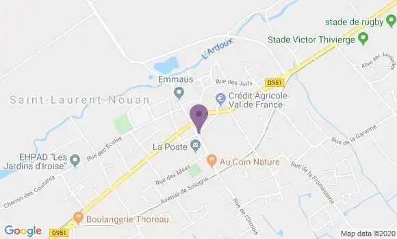 Localisation Banque Postale Agence de Grand Champ