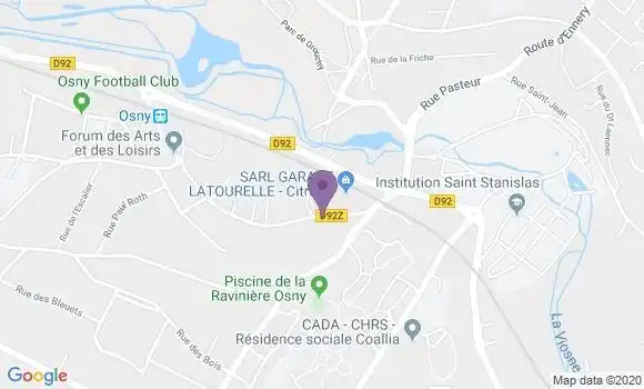 Localisation LCL Agence d