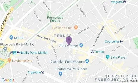 Localisation LCL Agence de Paris Mac Mahon