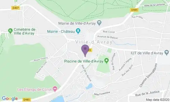 Localisation LCL Agence de Ville d