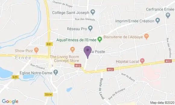 Localisation Banque Postale Agence d