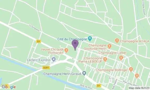 Localisation LCL Agence d