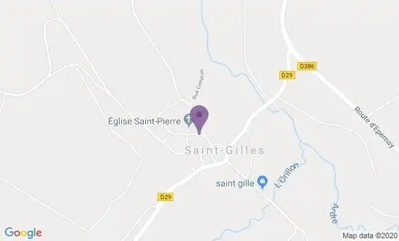 Localisation Banque Postale Agence de Fismes