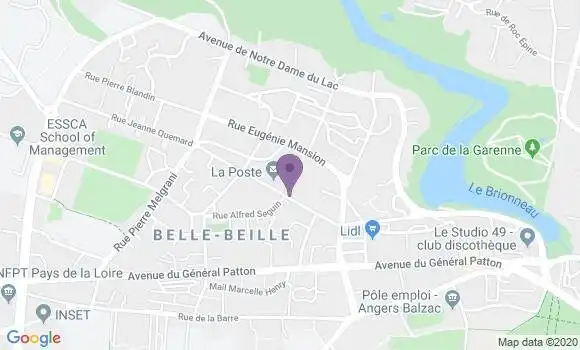 Localisation Banque Postale Agence d