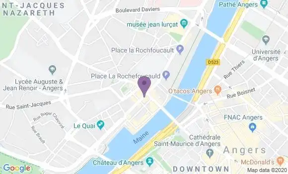 Localisation Banque Postale Agence d