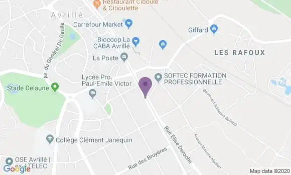 Localisation Banque Postale Agence d