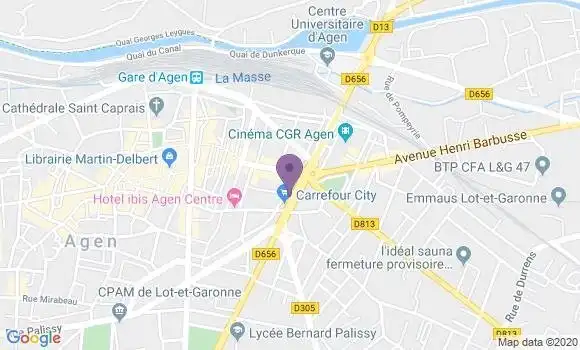 Localisation Banque Postale Agence d