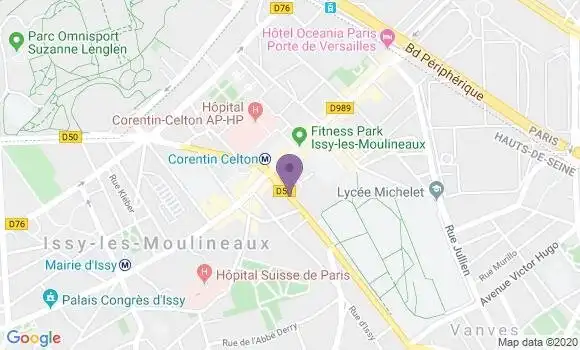 Localisation LCL Agence d