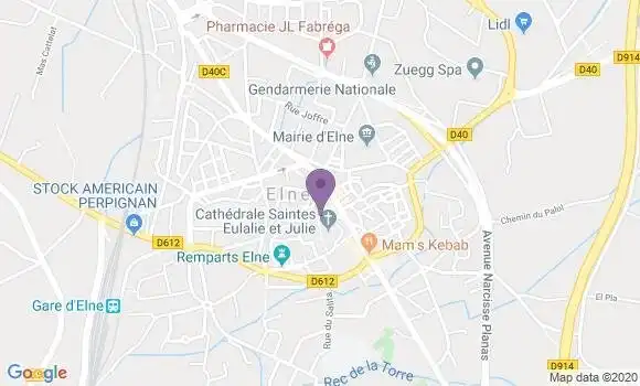 Localisation LCL Agence d