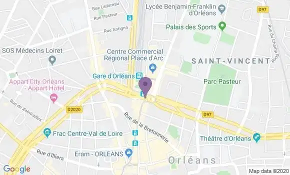 Localisation Banque Postale Agence d