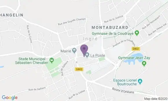 Localisation Banque Postale Agence d