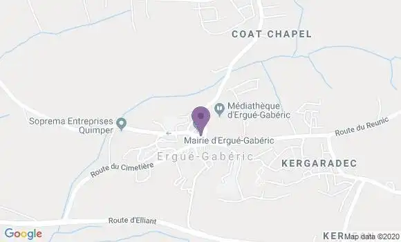 Localisation Banque Postale Agence de La Montagne
