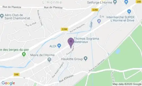 Localisation Banque Postale Agence de L