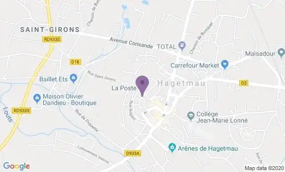 Localisation Banque Postale Agence d