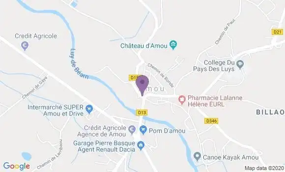 Localisation Banque Postale Agence d